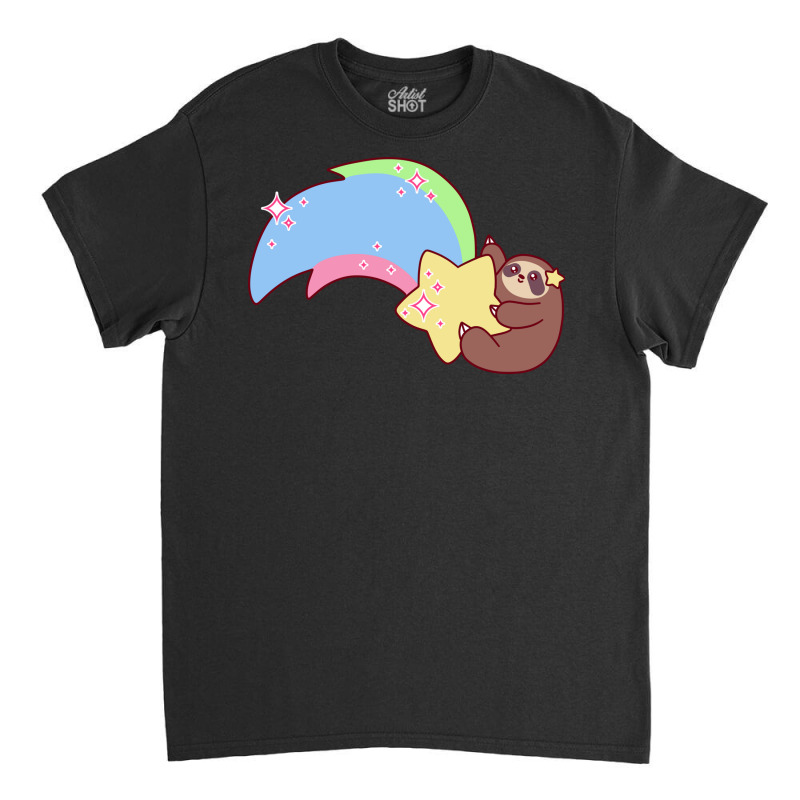 Shooting Star Sloth Classic T-shirt | Artistshot