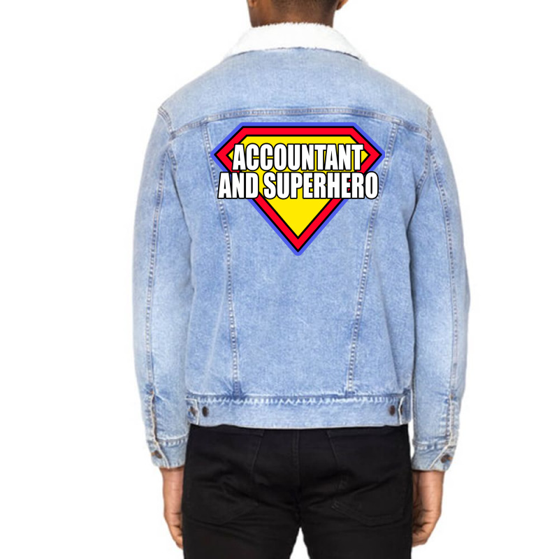 Accountant Hippie Nostalgia Unisex Sherpa-Lined Denim Jacket by kouchtolleyx | Artistshot