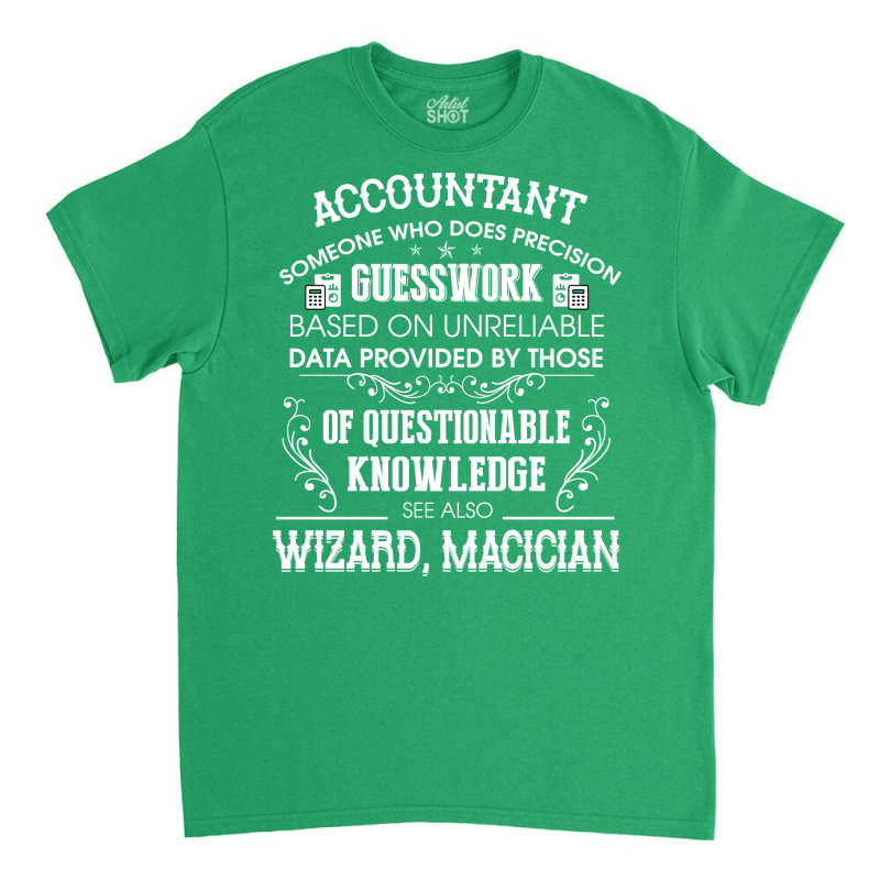 Accountant Hippie Vintage Classic T-shirt by kouchtolleyx | Artistshot