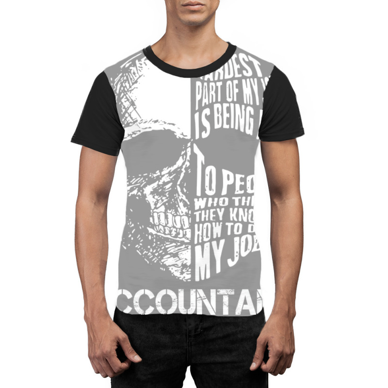 Accountant 80s Nature Graphic T-shirt | Artistshot