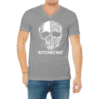 Accountant 80s Nature V-neck Tee | Artistshot