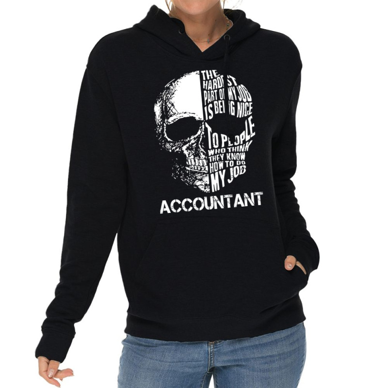 Accountant 80s Nature Lightweight Hoodie | Artistshot