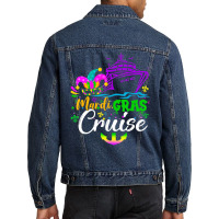 Limited Edition Mardi Gras Cruise 2022 Carnival Matching New Orleans Men Denim Jacket | Artistshot