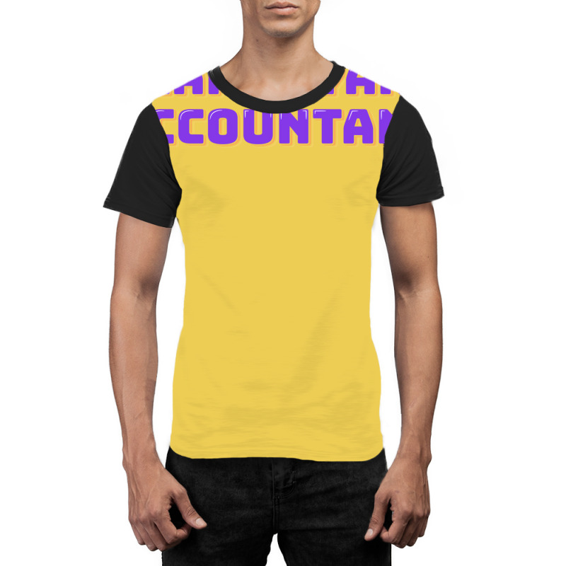 Flamboyant Accountant Nostalgia Graphic T-shirt | Artistshot