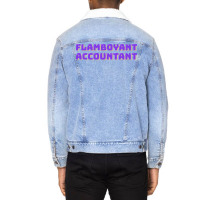 Flamboyant Accountant Nostalgia Unisex Sherpa-lined Denim Jacket | Artistshot