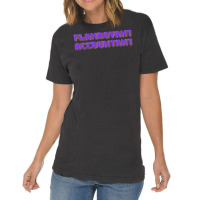 Flamboyant Accountant Nostalgia Vintage T-shirt | Artistshot