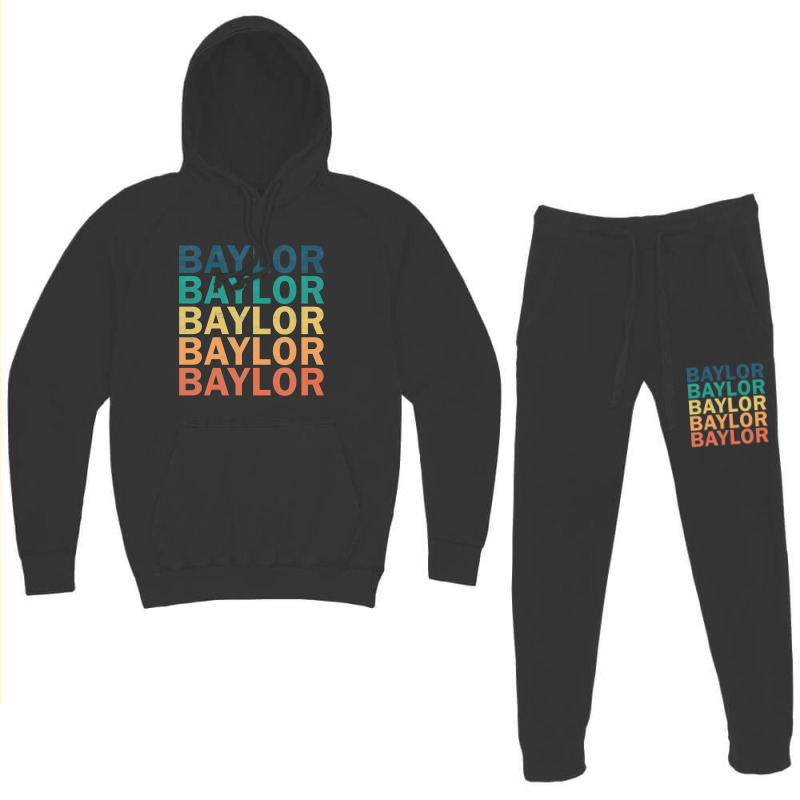 Trending Baylor Name T Shirt - Baylor Vintage Retro Baylor Name Gift I Hoodie & Jogger Set | Artistshot