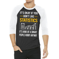 Funny Smart People 02 Statistics 80s 3/4 Sleeve Shirt | Artistshot