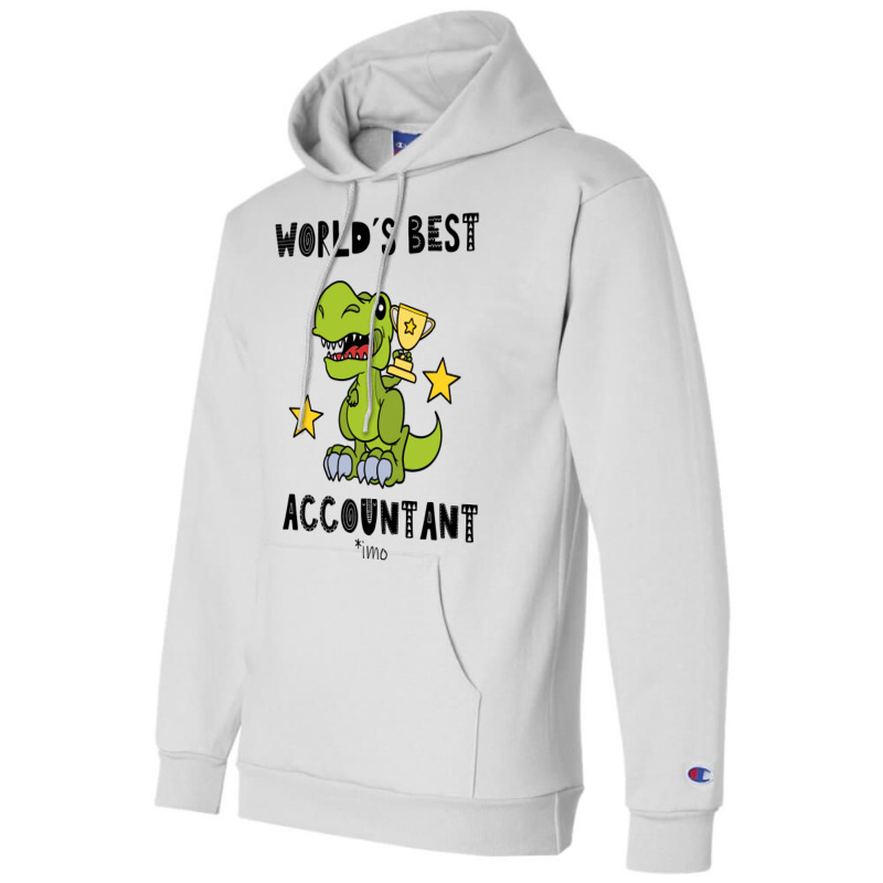 Funny Accountant Best Greawtest Dinosaur T Rex Tyrannosaurus Cute 70s Champion Hoodie | Artistshot