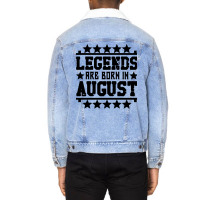 August Music Unisex Sherpa-lined Denim Jacket | Artistshot