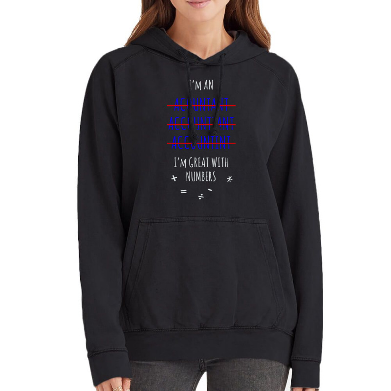 Funny Accountant Funny Vintage Hoodie | Artistshot