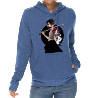 Japanese Urban Cyberpunk Samurai Geisha Lightweight Hoodie | Artistshot