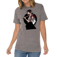 Japanese Urban Cyberpunk Samurai Geisha Vintage T-shirt | Artistshot