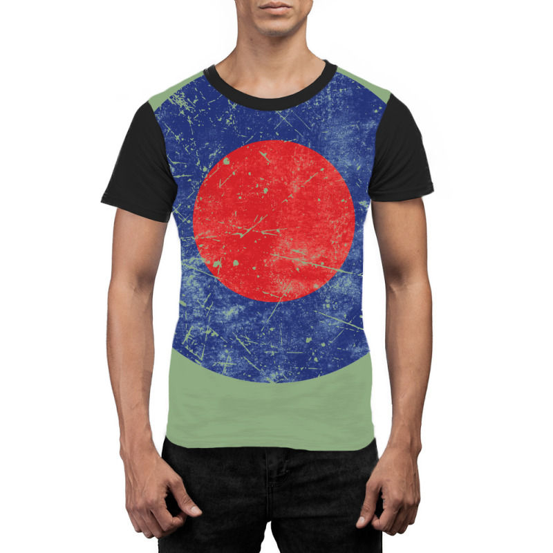 Uk Air Force Roundel Flag Graphic T-shirt | Artistshot