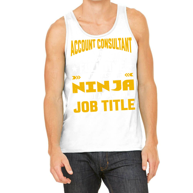 Account Consultant Job Title Funny Account Advisor Music Tank Top by hutormbuyie6 | Artistshot