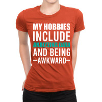 Analyzing Data Is My Hob Humor Ladies Fitted T-shirt | Artistshot