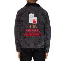 Management Accountant Cima Student Nature Unisex Sherpa-lined Denim Jacket | Artistshot