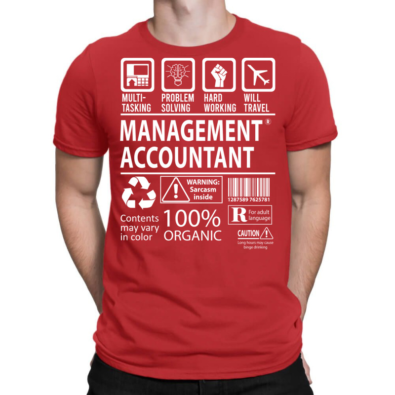 Management Accountant T  Multitasking Certified Job Gift Item Tee T-shirt | Artistshot