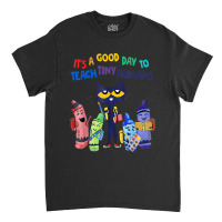 Artistshort Trending It's A Good Day To Teach Tiny Humans Funny Cat T Classic T-shirt | Artistshot