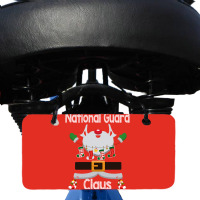 National Guard Claus Santa Christmas Costume Pajama 80s Bicycle License Plate | Artistshot