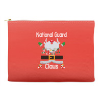 National Guard Claus Santa Christmas Costume Pajama 80s Accessory Pouches | Artistshot