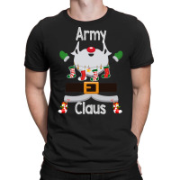 Army Claus Santa Christmas Costume Pajama 70s T-shirt | Artistshot