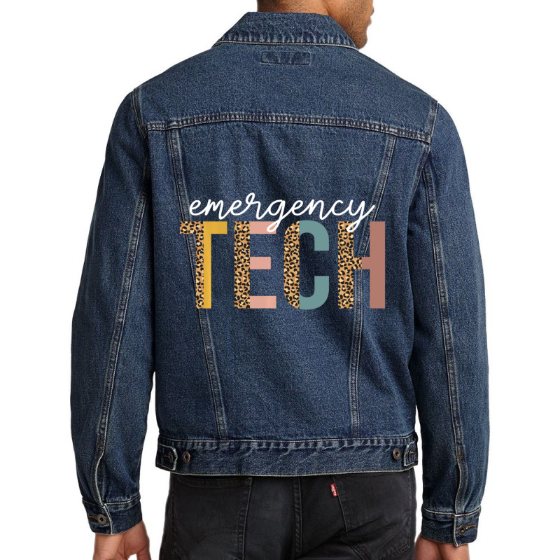 Limited Edition Emergency Room Technician Er Tech Nurse Technologist Men Denim Jacket | Artistshot