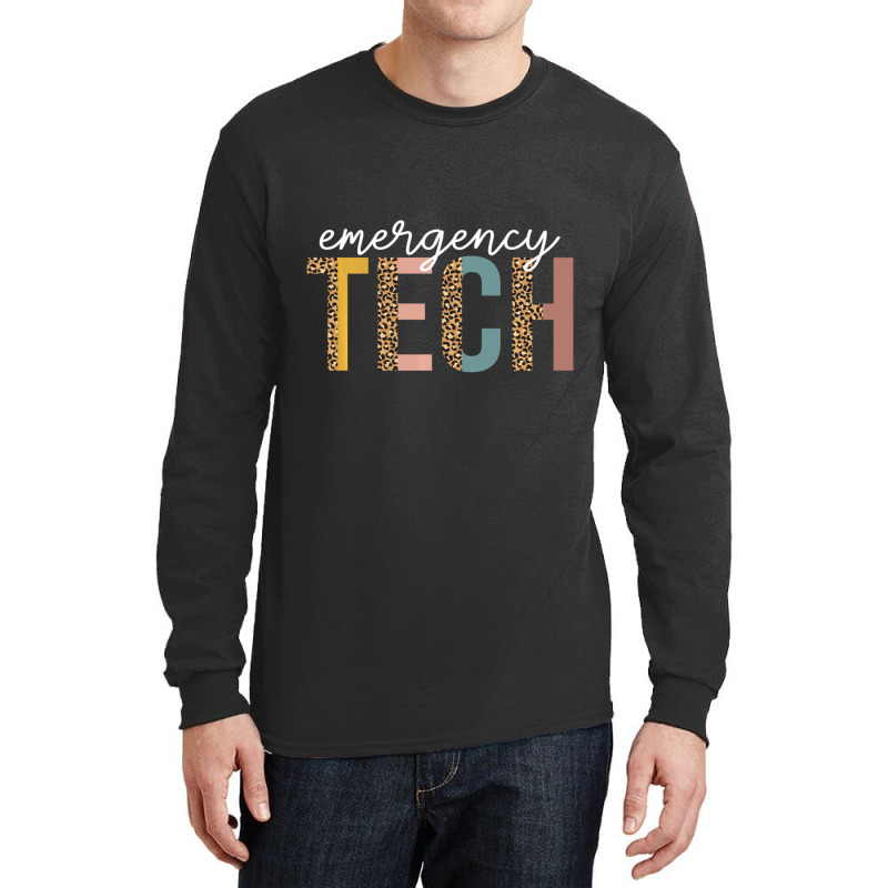 Limited Edition Emergency Room Technician Er Tech Nurse Technologist Long Sleeve Shirts | Artistshot