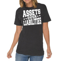 Assets Over Liabilities Hipster Vintage T-shirt | Artistshot