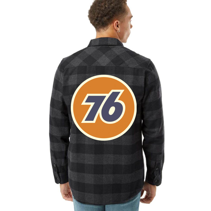 Union 76 Vintage Oil Station Racing Flannel Shirt | Artistshot