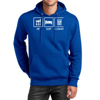 Eat Sleep Calculate Music Unisex Hoodie | Artistshot