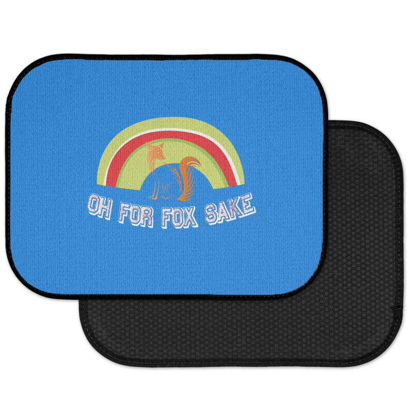 Oh For Fox Sake   Oh For Fox Sake 1 Rear Car Mat | Artistshot