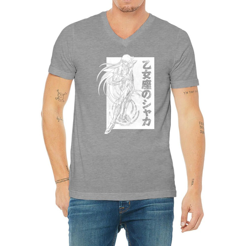 Shaka No Virgo V-Neck Tee by chouaasmeehv | Artistshot