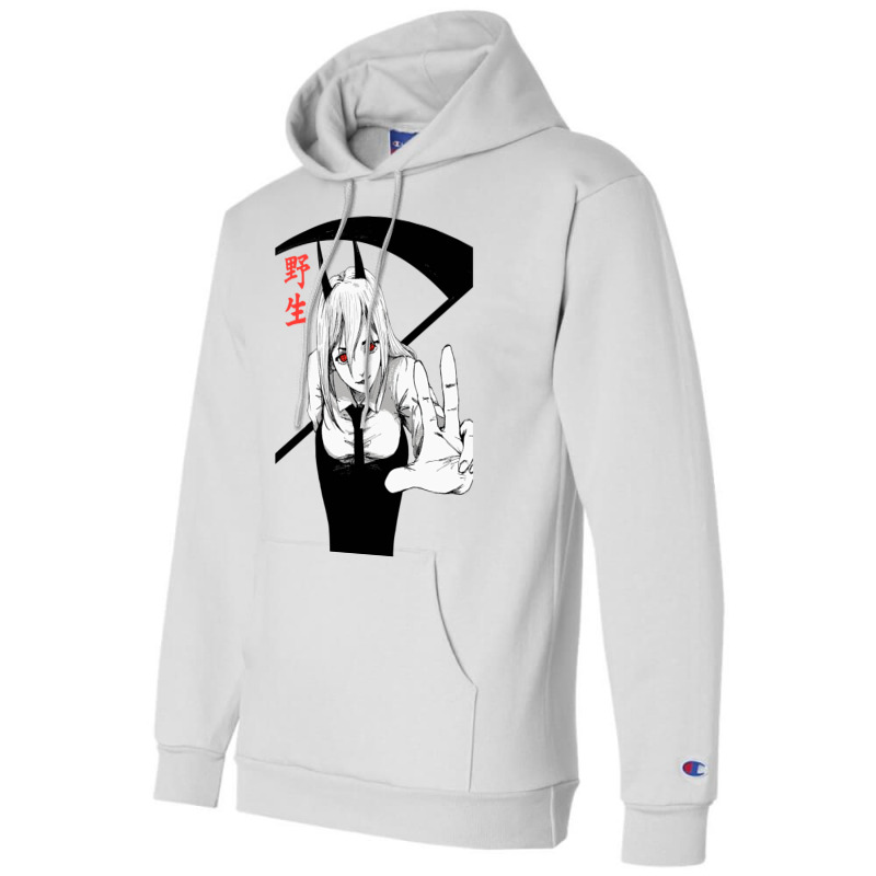 Japanese Anime Evil Girl Vaporwave Urban Cool Style Champion Hoodie | Artistshot