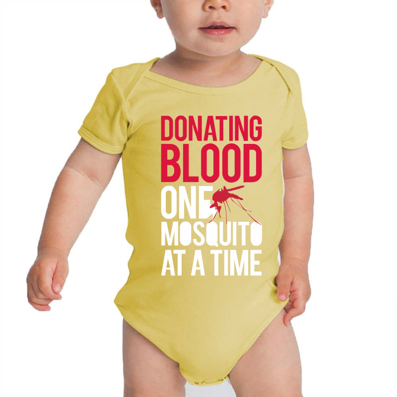 Donating Blood One Mosquito Funny Baby Bodysuit by CUSER388 | Artistshot