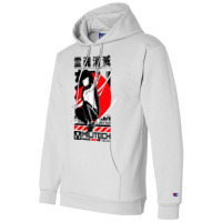 Japanese Cool Girl Red Sun Urban Style Champion Hoodie | Artistshot