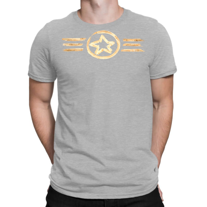 Us Air Force Usaf Roundel Brush T-shirt | Artistshot