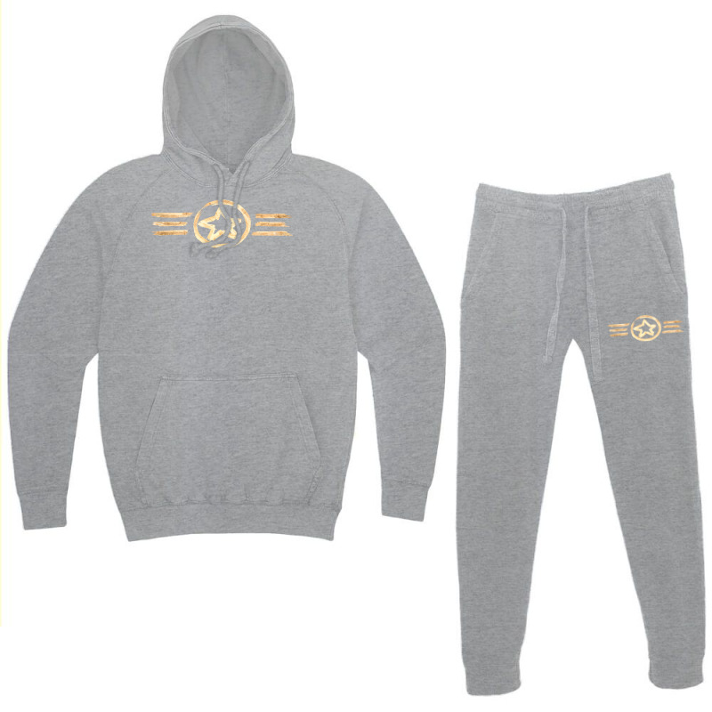 Us Air Force Usaf Roundel Brush Hoodie & Jogger Set | Artistshot