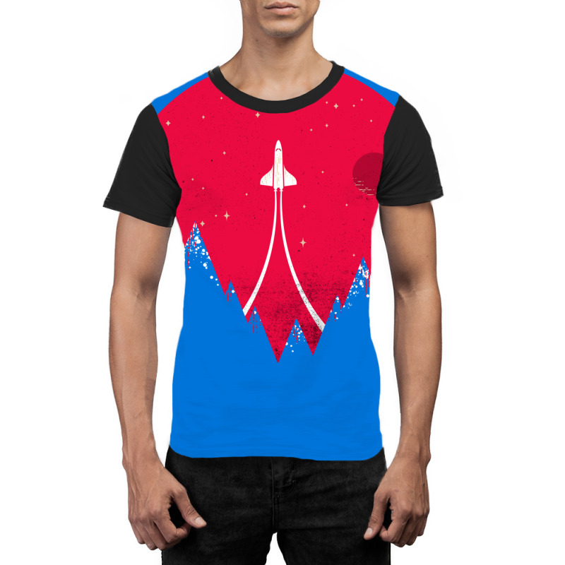 Journey To The Stars   Geometric Graphic T-shirt | Artistshot