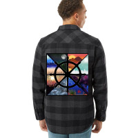 Artistshort Trending Wheel Of Travel Flannel Shirt | Artistshot