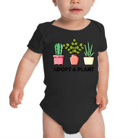 Trending Adopt A Plant With Succulents Baby Bodysuit | Artistshot