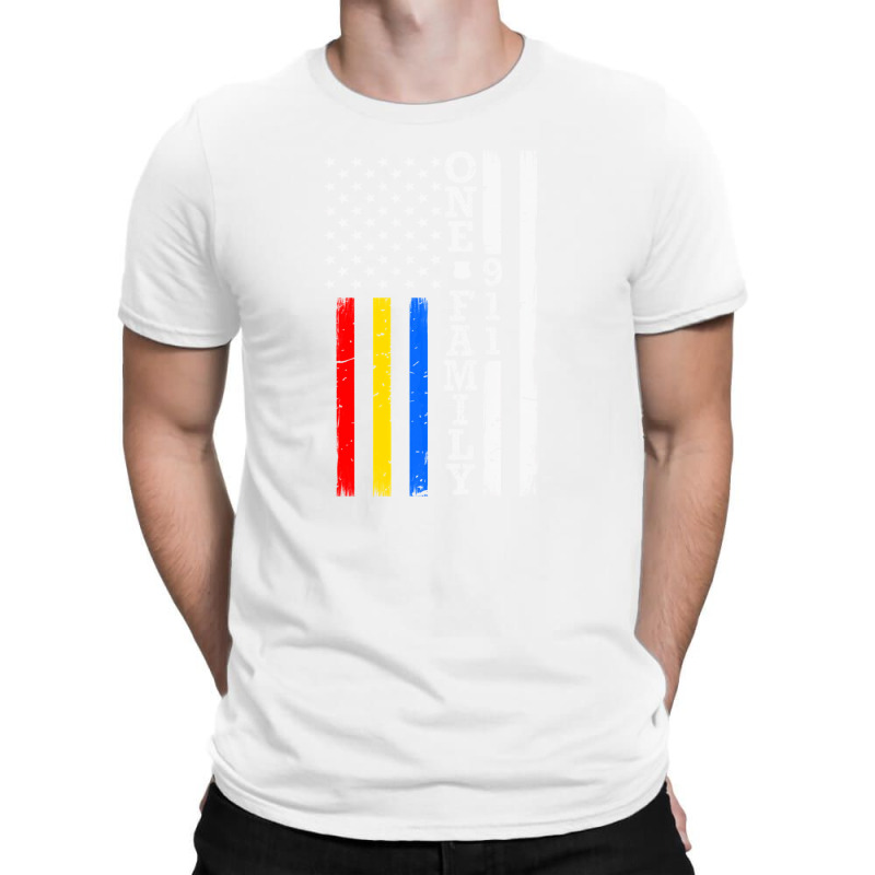 Fire Police Dispatcher 911 Emergency Services Blue T-shirt | Artistshot