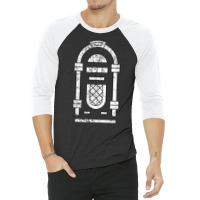 Jukebox Vintage Music Hifi 3/4 Sleeve Shirt | Artistshot