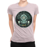 Submarine Scuba Diving Ladies Fitted T-shirt | Artistshot