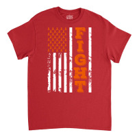 Adhd Awareness Fight American Flag 4th Of July Happy Independence Day Classic T-shirt | Artistshot