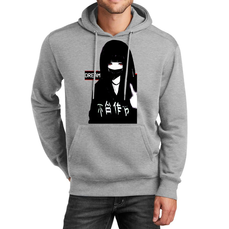 Japanese Cyberpunk Girl Vaporwave Dream Unisex Hoodie | Artistshot