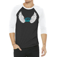 Artist Shot Wing 3/4 Sleeve Shirt | Artistshot