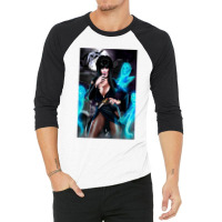 Elvira Being Burned At The Stake Cartoon (2) 3/4 Sleeve Shirt | Artistshot