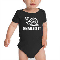 Snailed It Baby Bodysuit | Artistshot