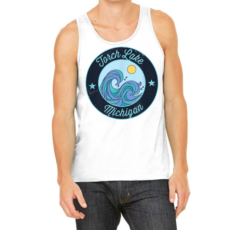 Torch Lake Michigan Vacation Souvenir T Shirt Tank Top | Artistshot